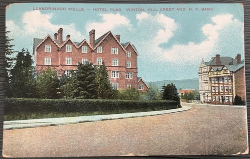 Llandrindod wells 1911 hotel - wells,