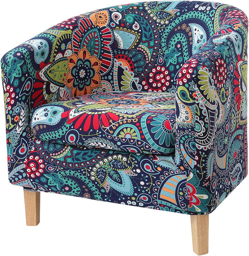 Pieces printed tub chair - printed,