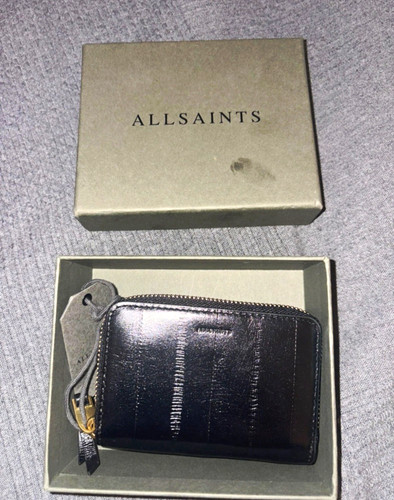 Allsaints men black leather - men's,