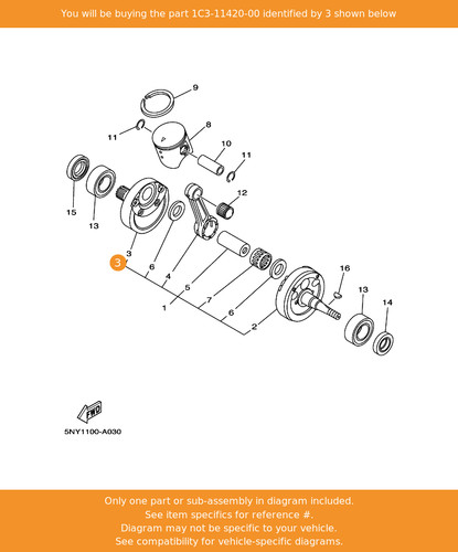 Yamaha crankshaft - yamaha,