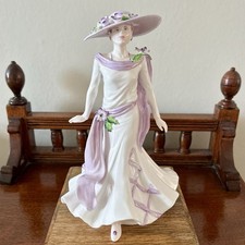 Coalport Figurine Cheering The Crew, Rare Limited Edition, Porcelain