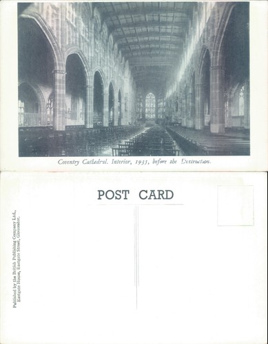 Coventry cathedral interior - cathedral,