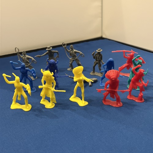 Vintage plastic toy figures - vintage,