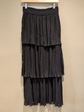 Apricot Women's Pleated Tiered