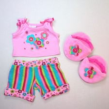 Build-A-Bear Pink Flower Tank