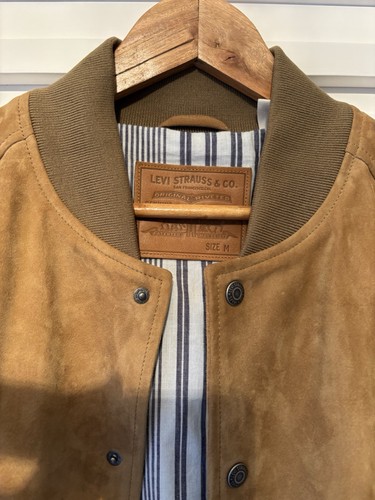 Levi suede varsity bomber - suede,