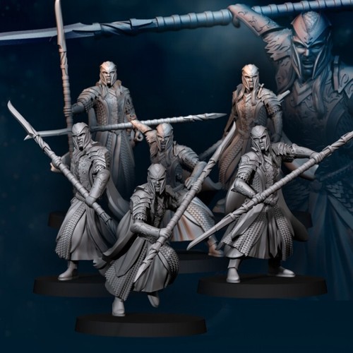 Armoured wood elves davale - wood,