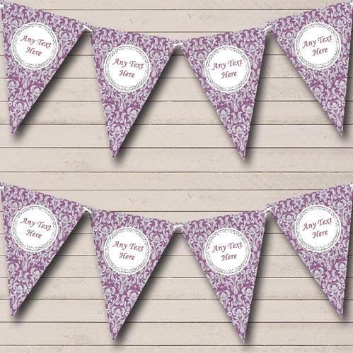 Purple and silver - purple,