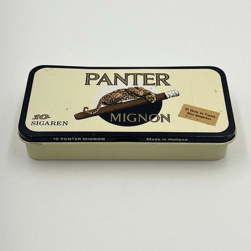 Panter mignon cigar tin - tin, 10