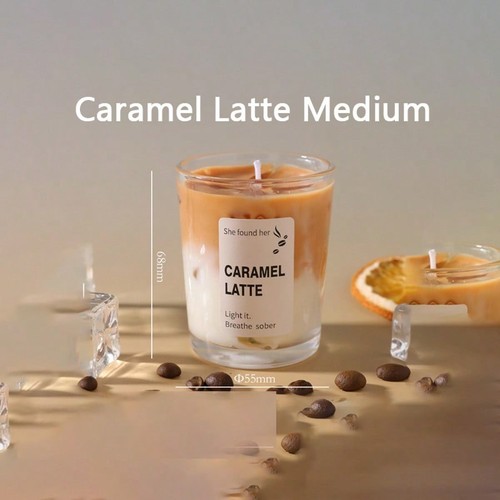 Caramel latte jelly - caramel,