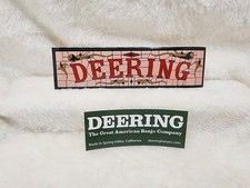 Deering Banjos 2 Sticker Set