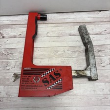 SAS Supaclamp Duo Gold Wheel Clamp With 3 Keys 