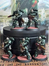 Dark Angels Infernus Marines x5 - Primaris Space Marines - Warhammer 40k Painted