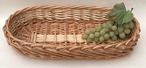 Wicker rattan bread - wicker, basket