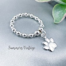 Sterling Silver Beaded