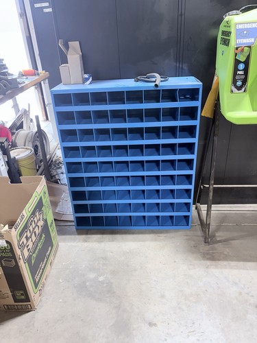 Metal bolt bin organizer - metal,