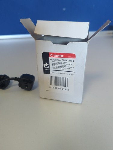 Canon off camera shoe - camera, cord