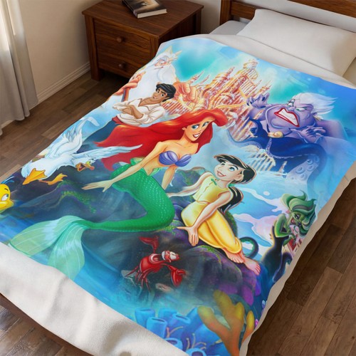 New little mermaid blanket - mermaid,