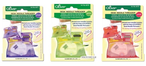 Clover desk needle - needle, threader