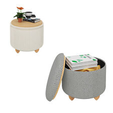 Round Ottoman Footrest w/