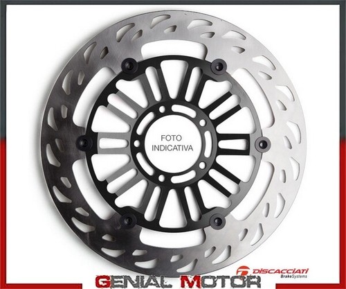 Front floating disc scraped - floating,