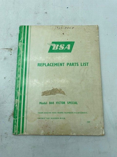 Bsa model b44 - bsa, special