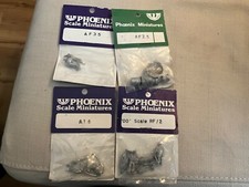4pkts  Phoenix miniatures af25,35,A16 &00 scale figures   , games workshop
