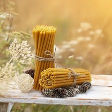 50 pcs 100% Pure Beeswax