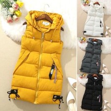 Ladies Womens Hooded Long Line