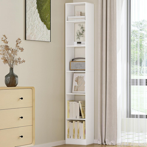 Tall narrow bookcase tier - tall, 6