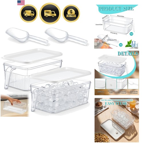 Ice storage bin - ice,