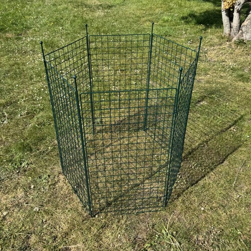 600l garden compost bin wire - garden,