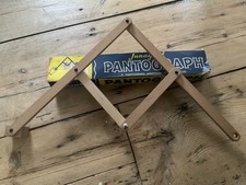 Vintage Wooden Pantograph for juveniles in Original Box - Enlarges & Reduces 