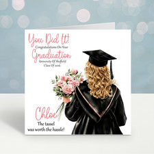 Personalised Graduation Card