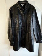 Real Leather Shirt Size 10