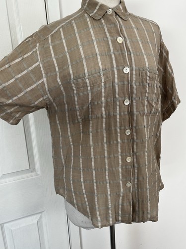 Vintage 80s checked indian - checked,