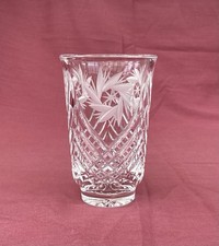 Vintage Lead Crystal Cut Glass