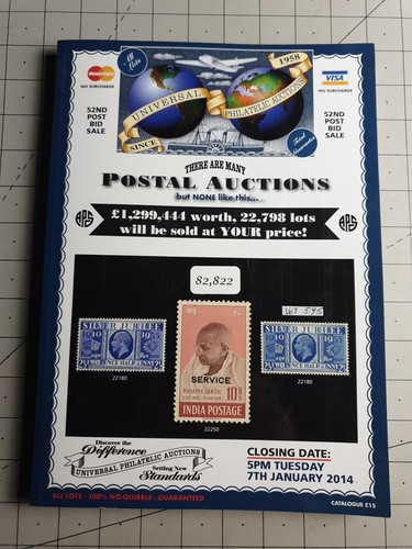 Universal philatelic auction - universal,