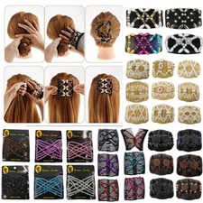 Wooden Beads Magic Hair Combs