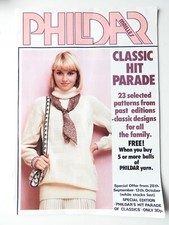 Phildar Mailles knitting magazine - Classic Hit Parade - 23 patterns for family