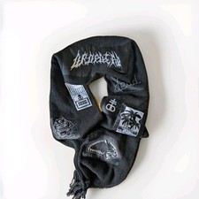 Drop Dead Badged Scarf Oli Sykes Bring Me The Horizon Unisex