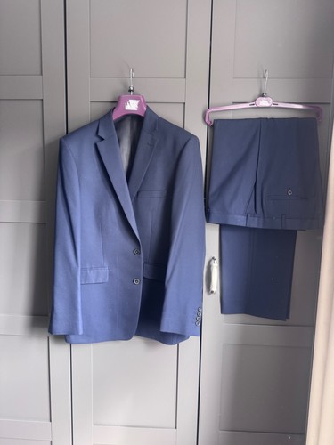 Moss bros navy blue - moss, two