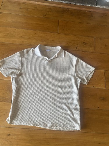 Zara men cream shirt size - men's,