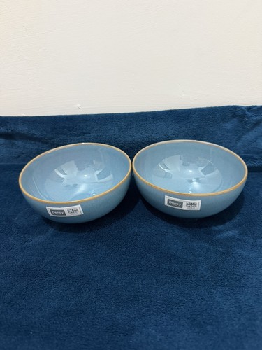 Denby azure rice - azure, bowls