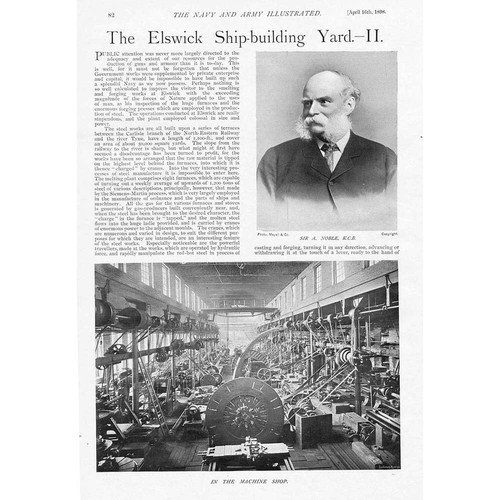 The elswick ship building - elswick,