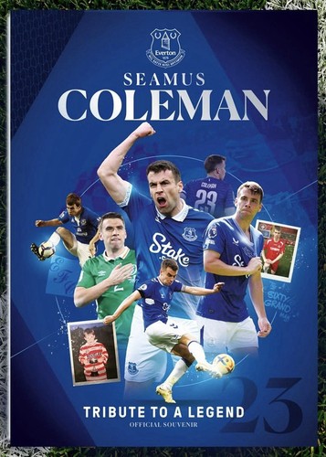 Seamus coleman club magazine - seamus,
