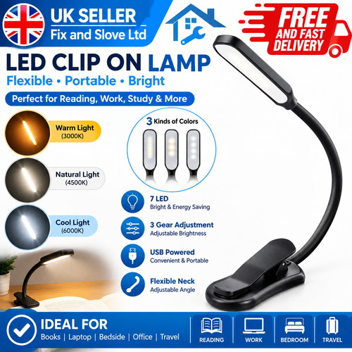 Led book light usb - led,