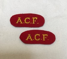 ACF Titles, Red & Gold Badges