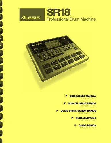 Alesis sr18 digital - sr-18,