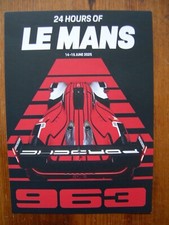 PENSKE PORSCHE 963 LE MANS 2025 OFFICIAL POSTCARD